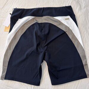 ALALA Athletic NWT | Bolt Short, Black/White/Tan, Size Large